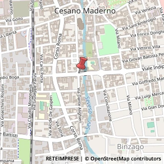 Mappa Via dante alighieri 52, 20031 Cesano Maderno, Monza e Brianza (Lombardia)