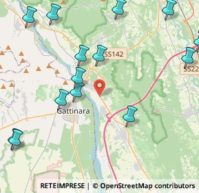 Mappa Via Novara, 28078 Romagnano Sesia NO, Italia (6.5805)