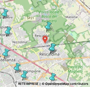 Mappa Via Antonio Meucci, 20027 Rescaldina MI, Italia (3.1)