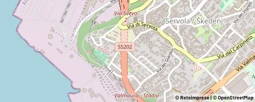 Mappa Trieste