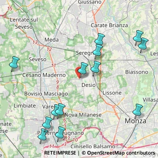 Mappa Via Goito, 20832 Desio MB, Italia (5.36923)