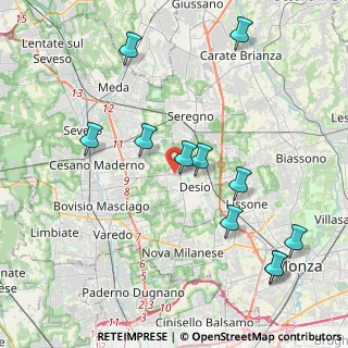 Mappa Via Goito, 20832 Desio MB, Italia (4.46091)