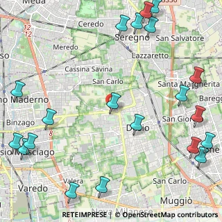 Mappa Via Goito, 20832 Desio MB, Italia (3.2085)