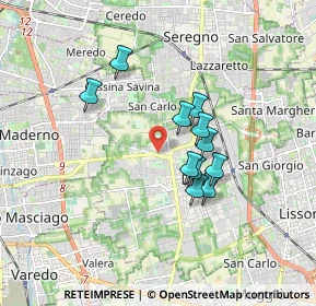 Mappa Via Goito, 20832 Desio MB, Italia (1.34)