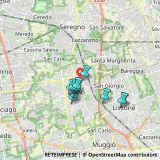 Mappa Via Giovanni Pascoli, 20033 Desio MB, Italia (1.31455)