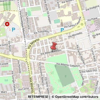 Mappa Via Albert Einstein, 29, 20832 Cesano Maderno, Monza e Brianza (Lombardia)