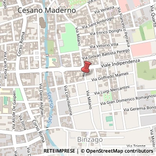 Mappa Via Milano, 32, 20811 Cesano Maderno, Monza e Brianza (Lombardia)
