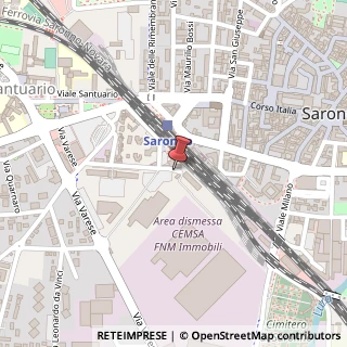 Mappa Via Gaudenzio Ferrari,  21, 21047 Saronno, Varese (Lombardia)