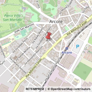 Mappa Via Alessandro Manzoni, 23, 20862 Arcore, Monza e Brianza (Lombardia)