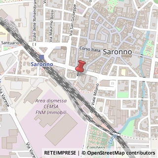 Mappa Corso Italia, 56/E, 21047 Saronno, Varese (Lombardia)