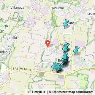 Mappa Via San Nazzaro, 20882 Bellusco MB, Italia (1.0575)
