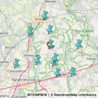 Mappa Via San Nazzaro, 20882 Bellusco MB, Italia (4.03091)