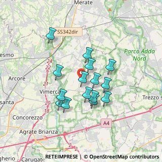 Mappa Via San Nazzaro, 20882 Bellusco MB, Italia (2.796)