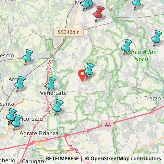 Mappa Via San Nazzaro, 20882 Bellusco MB, Italia (6.6)