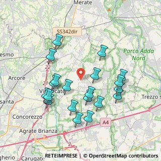Mappa Via San Nazzaro, 20882 Bellusco MB, Italia (3.721)