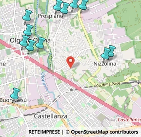 Mappa Via Eugenio Montale, 21050 Marnate VA, Italia (1.3825)