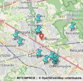 Mappa Via Eugenio Montale, 21050 Marnate VA, Italia (2.00583)