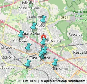 Mappa Via Eugenio Montale, 21050 Marnate VA, Italia (1.68818)