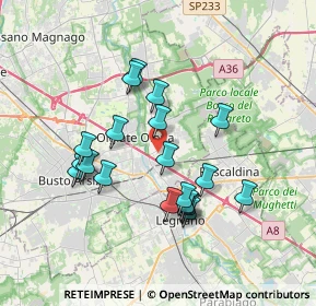 Mappa Via Eugenio Montale, 21050 Marnate VA, Italia (3.2565)