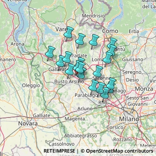 Mappa Via Eugenio Montale, 21050 Marnate VA, Italia (10.326)