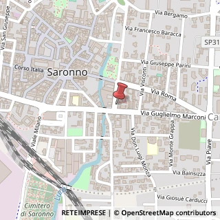 Mappa Via Alessandro Manzoni, 5, 21047 Saronno, Varese (Lombardia)