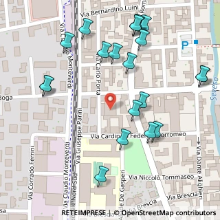 Mappa Via Porta Carlo, 20811 Cesano Maderno MB, Italia (0.152)