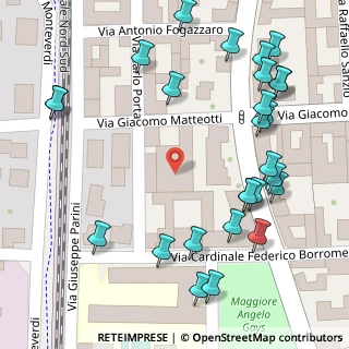 Mappa Via Porta Carlo, 20811 Cesano Maderno MB, Italia (0.08148)