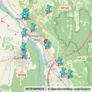 Mappa Bennet Romagnano Sesia SesiaCent, 28078 Romagnano Sesia NO, Italia (2.64308)