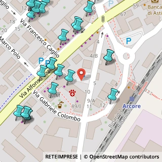 Mappa Via G. Colombo, 20862 Arcore MB, Italia (0.08519)