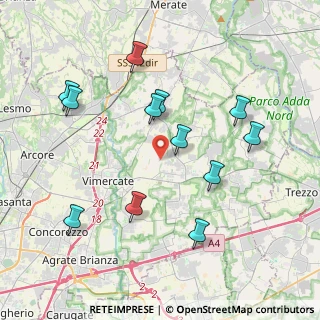 Mappa Cascina S. Nazzaro, 20882 Bellusco MB, Italia (4.03417)
