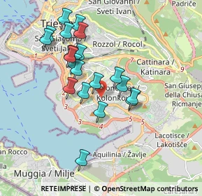 Mappa Via Riccardo Zandonai, 34148 Trieste TS, Italia (1.6805)