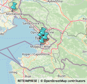 Mappa Via Riccardo Zandonai, 34148 Trieste TS, Italia (39.14667)