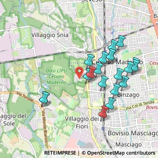 Mappa Via Don Orione, 20811 Cesano Maderno MB, Italia (0.9635)