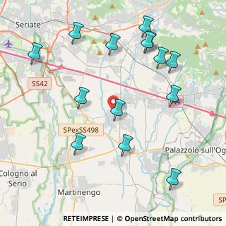 Mappa Via Giacomo Matteotti, 24050 Calcinate BG, Italia (4.72429)