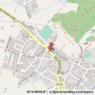 Mappa Via Provinciale, 45, 25030 Adro, Brescia (Lombardia)