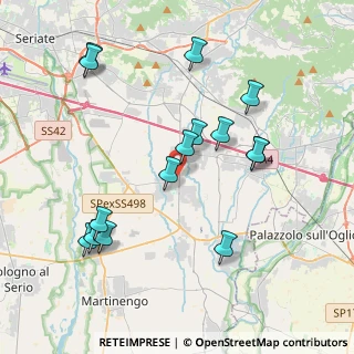 Mappa Localita' Molirotto, 24050 Calcinate BG, Italia (4.10933)