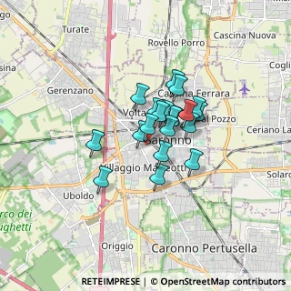 Mappa Via Ferrari Gaudenzio, 21047 Saronno VA, Italia (1.0535)