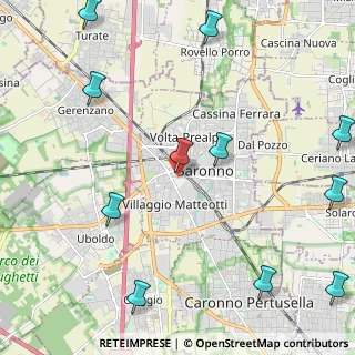 Mappa Via Ferrari Gaudenzio, 21047 Saronno VA, Italia (2.98455)