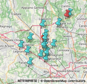 Mappa Viale S. Josemaria Escrivà de Balaguer, 21047 Saronno VA, Italia (6.06938)