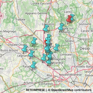 Mappa Viale S. Josemaria Escrivà de Balaguer, 21047 Saronno VA, Italia (6.06938)