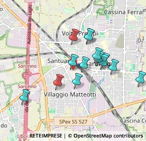 Mappa Viale S. Josemaria Escrivà de Balaguer, 21047 Saronno VA, Italia (0.77714)