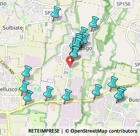 Mappa Via Roma, 20883 Mezzago MB, Italia (0.948)