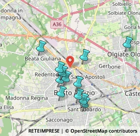 Mappa Via Formazza, 21052 Busto Arsizio VA, Italia (1.65667)