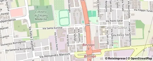 Mappa Cesano Maderno