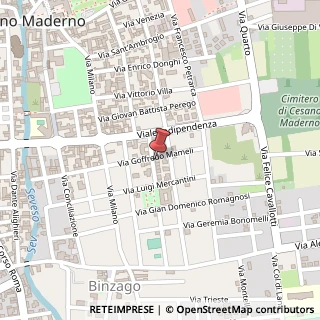 Mappa Via Ludovico Ariosto, 21, 20188 Cesano Maderno, Monza e Brianza (Lombardia)