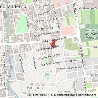 Mappa Via Giacomo Leopardi, 19, 20811 Cesano Maderno MB, Italia, 20811 Cesano Maderno, Monza e Brianza (Lombardia)