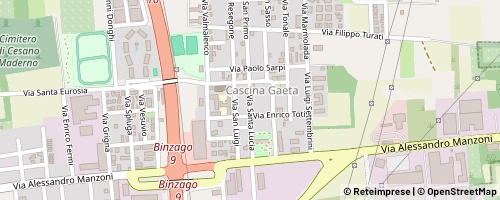 Mappa Cesano Maderno