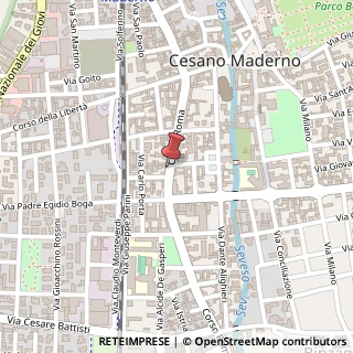 Mappa Corso Roma, 42, 20811 Cesano Maderno, Monza e Brianza (Lombardia)