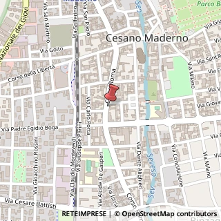 Mappa Corso Roma, 27, 20811 Cesano Maderno, Monza e Brianza (Lombardia)