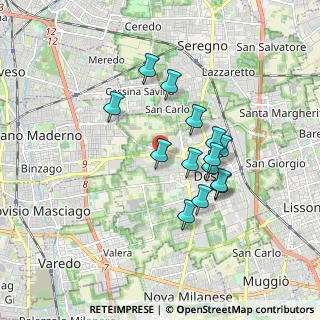 Mappa Via Padre Massimiliano Kolbe, 20832 Desio MB, Italia (1.47143)